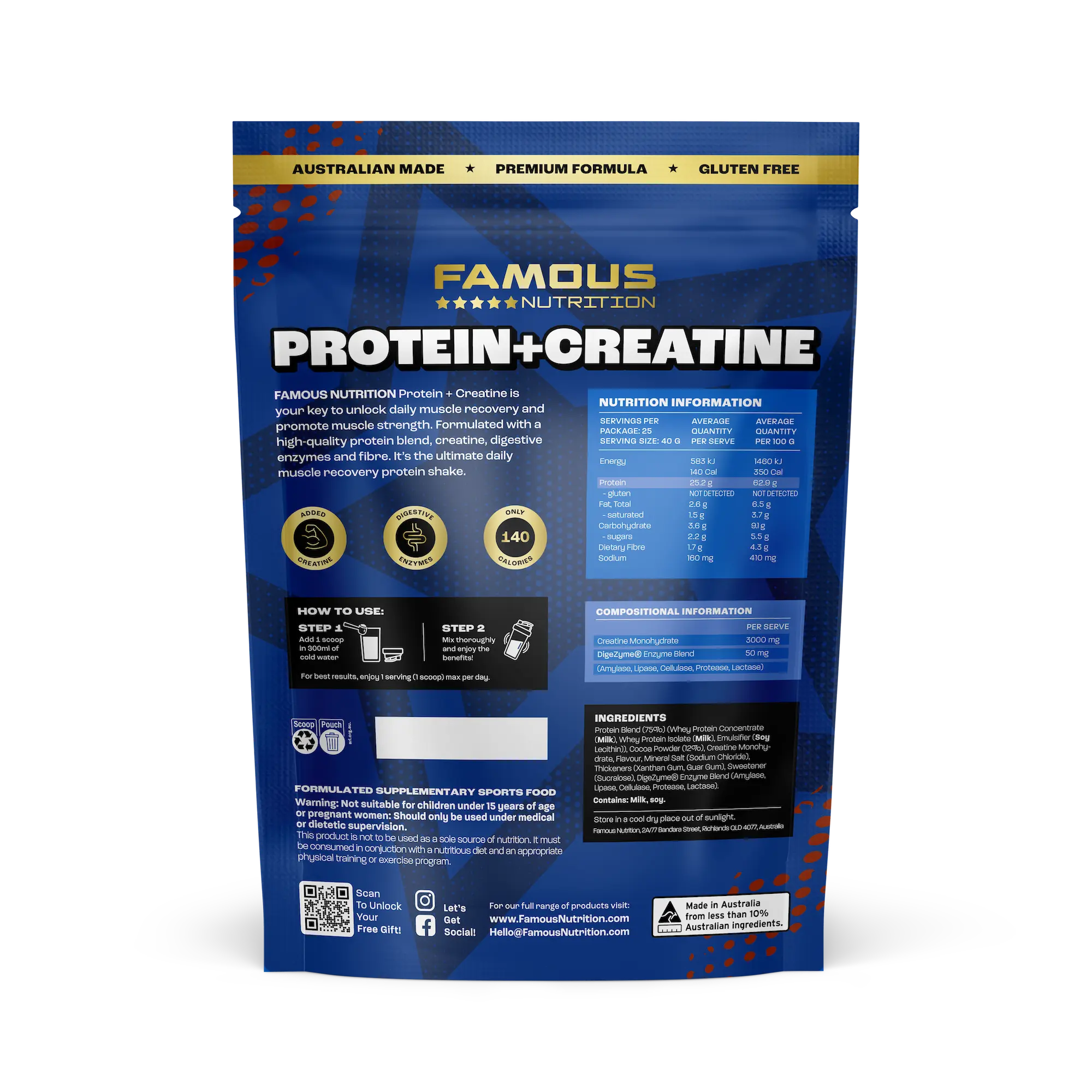 Protein + Creatine