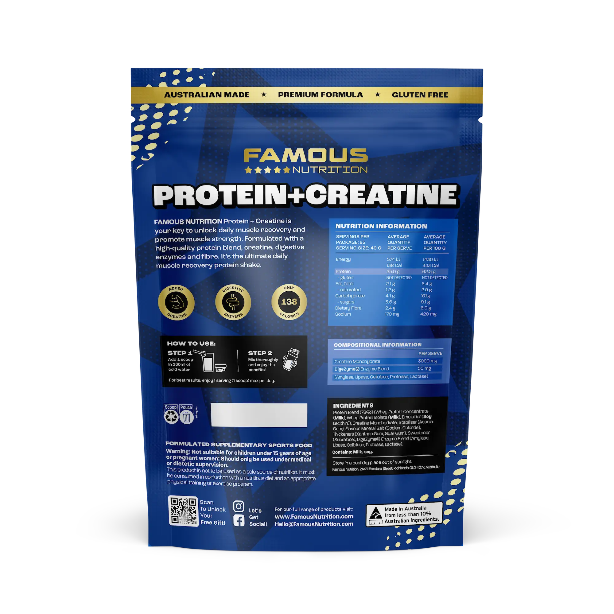 Protein + Creatine