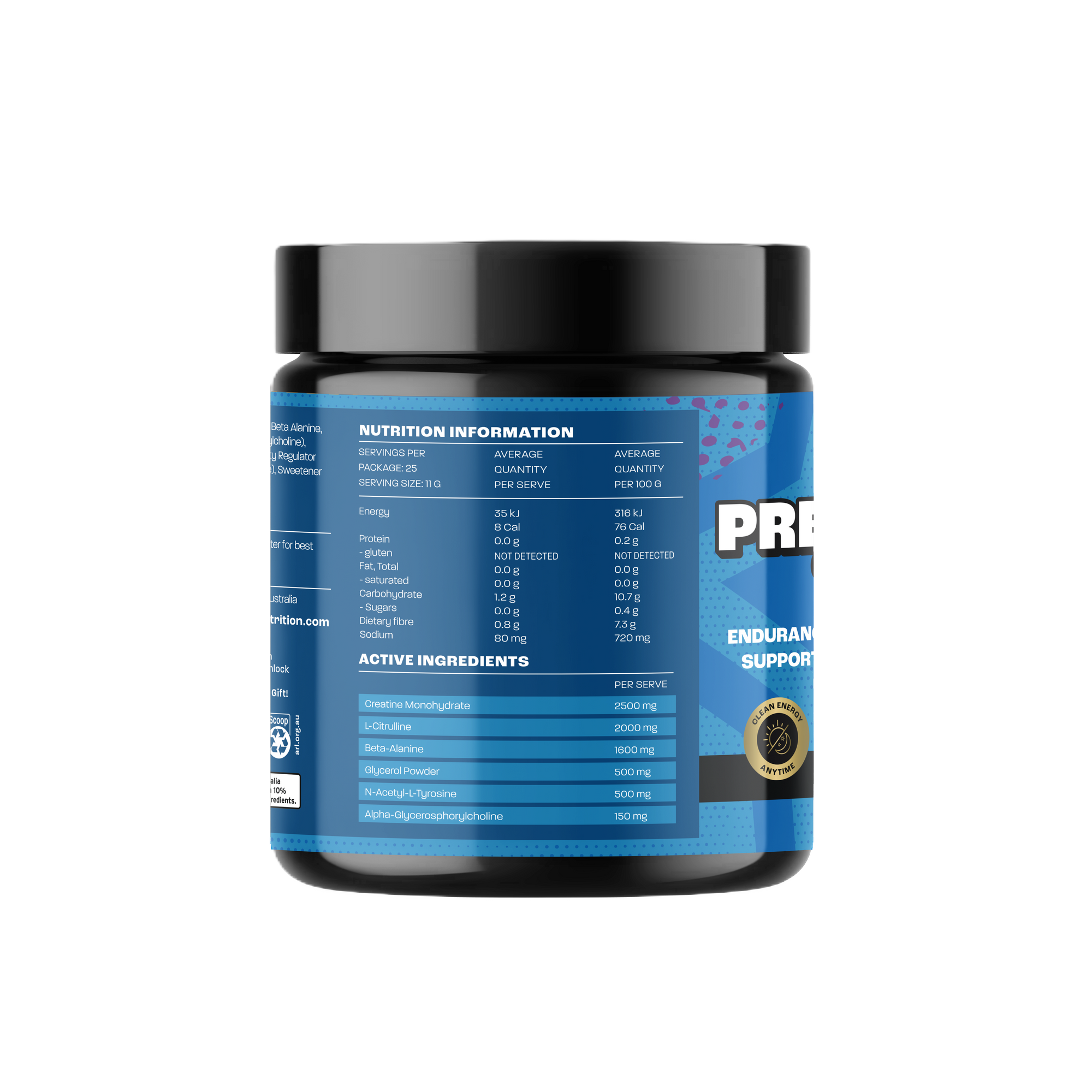 Pre Workout Caffeine Free