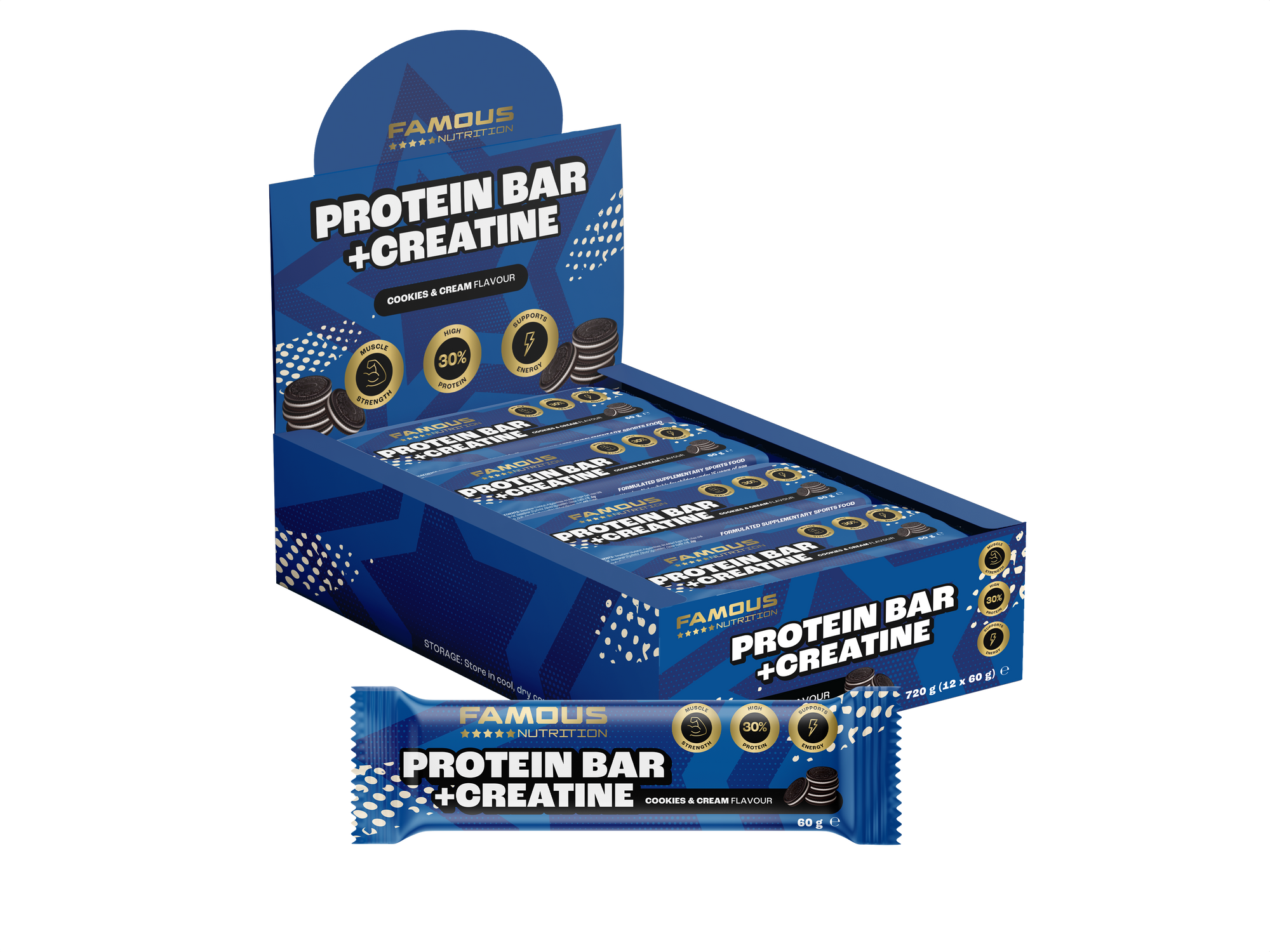 Protein + Creatine Bar