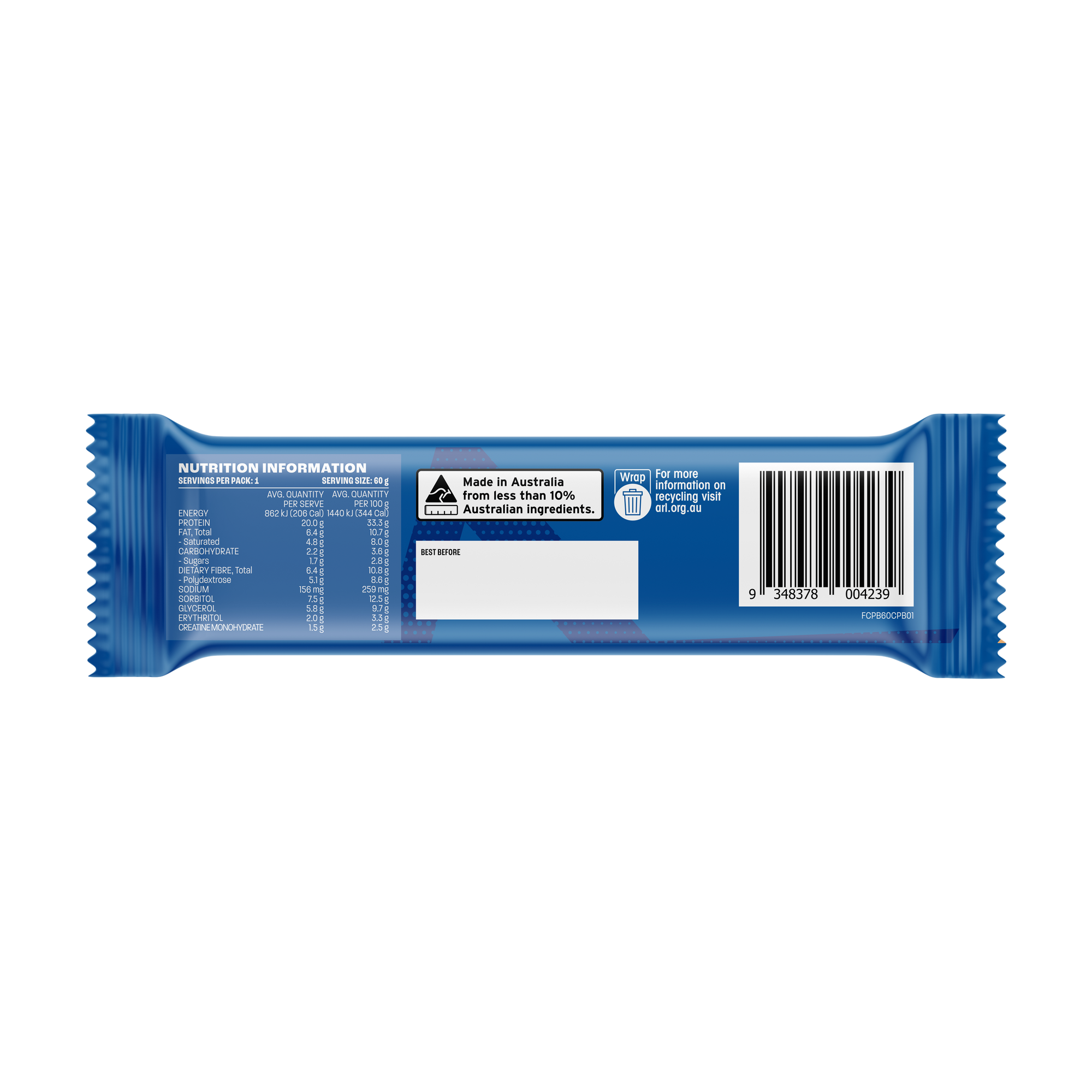 Protein + Creatine Bar
