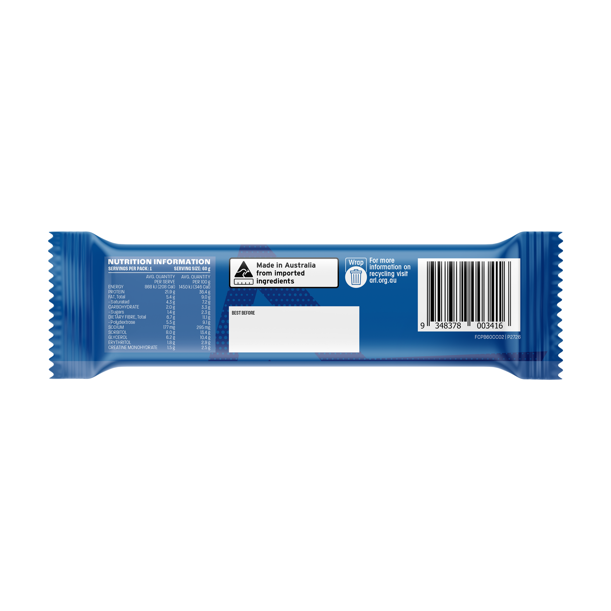 Protein + Creatine Bar