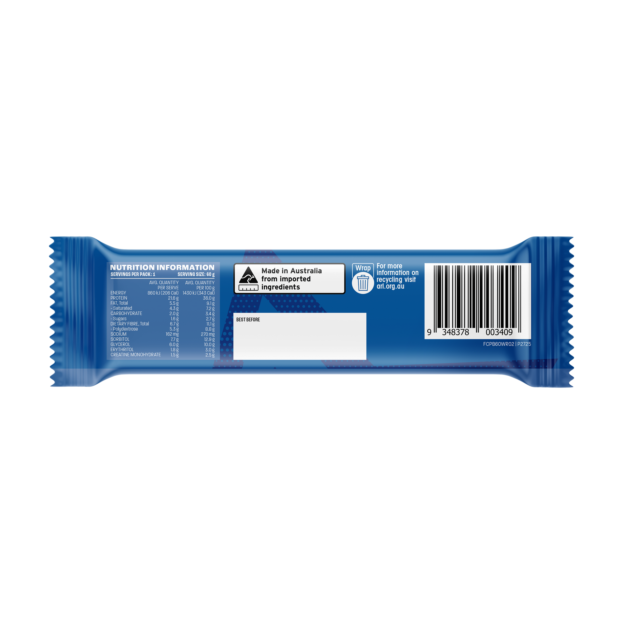 Protein + Creatine Bar